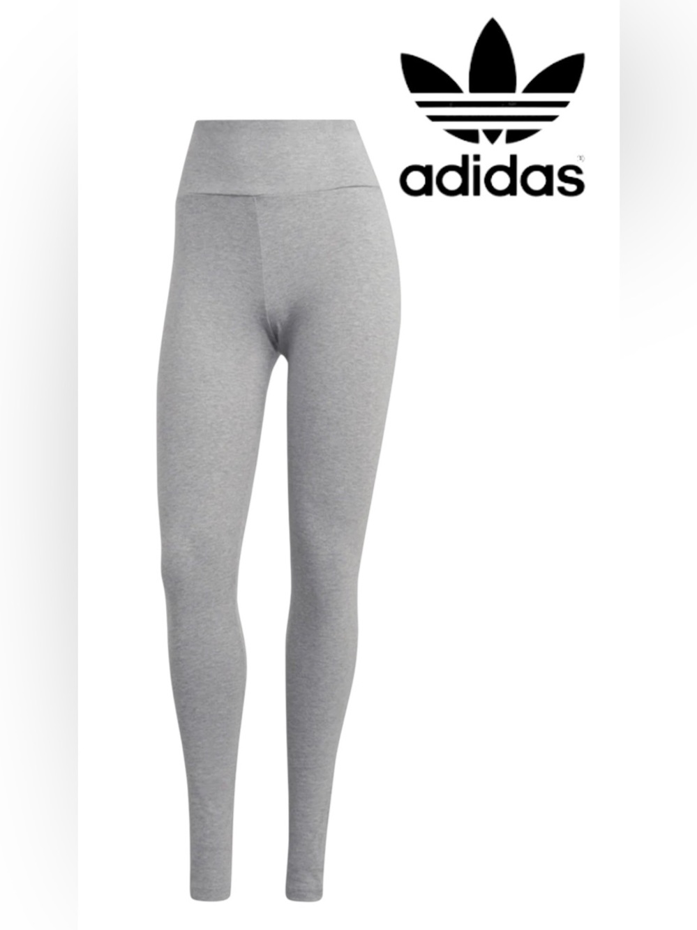 WOMEN’S ADIDAS LEGGINGS GREY SMALL